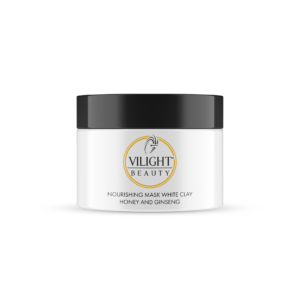 МАСКА ПИТАТЕЛЬНАЯ БЕЛАЯ ГЛИНА МЕД ЖЕНЬШЕНЬ(для профессионального использования)